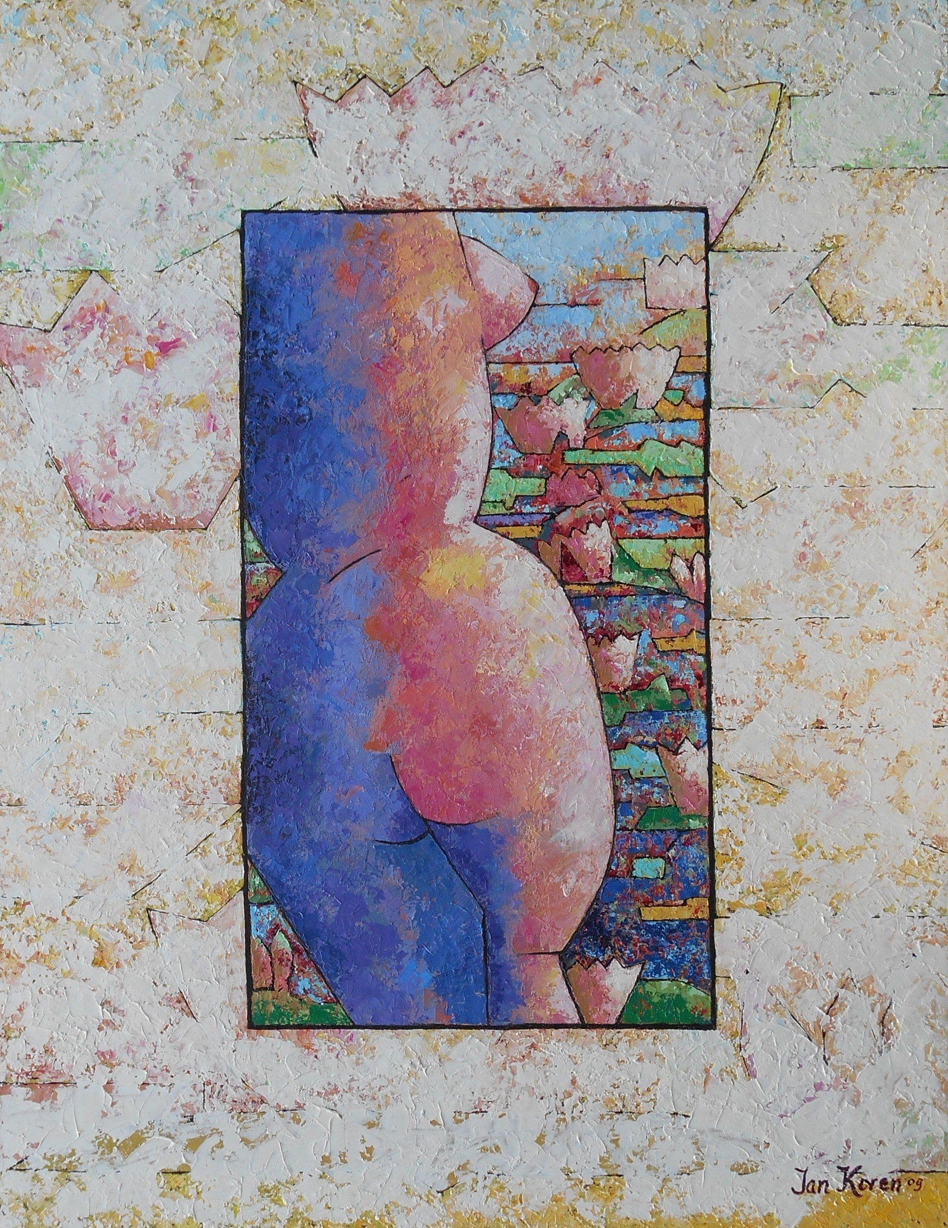 Naakt lelie background